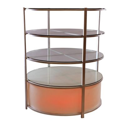 Image two of Translucent Tower 4 Tier Back Bar